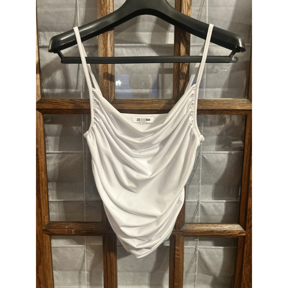 white cowl‎ neck top from Steve Madden Size Small
